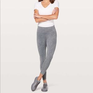 Lululemon Washed Luna Leggings - EUC - size 10